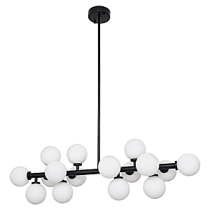 Люстра на штанге G21011 G21011/16BK WT