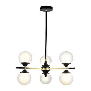 Люстра на штанге G51234 G51234/6BK+GD WT