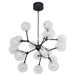 Подвесная люстра G61147 G61147/18BK WT+CL
