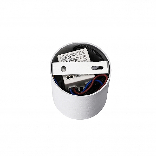 Накладной светильник Metrica 108-7W-D80-3000K-24DG-WH