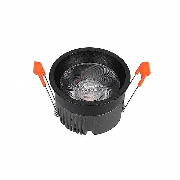 Встраиваемый светильник Mars 112-12W-D80-3000K-24DG-BK