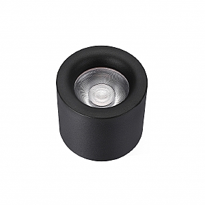 Накладной светильник Metrica 113-12W-D100-4000K-24DG-BK