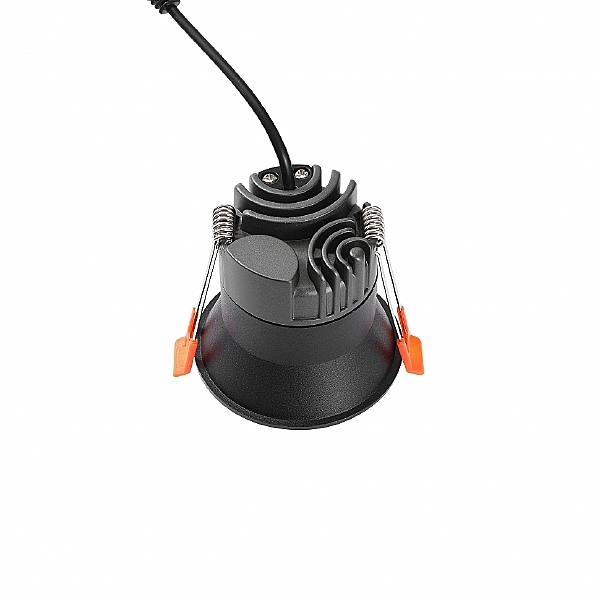 Встраиваемый светильник Mars 207-7W-D75-3000K-24DG-BK