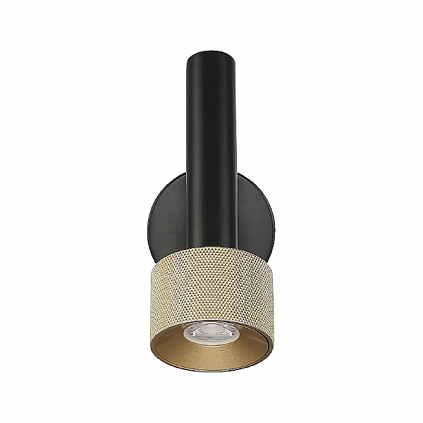 Настенный светильник Delta 2360-1 BK+BR