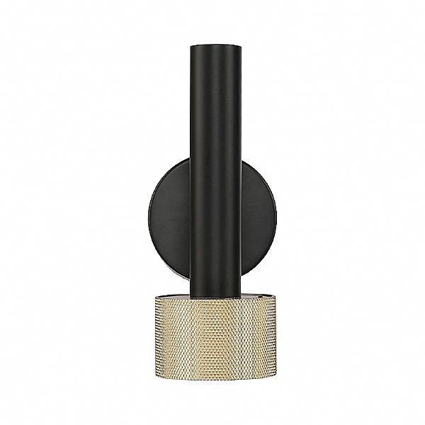Настенный светильник Delta 2360-1 BK+BR