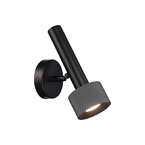 Настенный светильник Delta 2360-1 BK+GRP