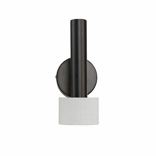 Настенный светильник Delta 2360-1 BK+WH