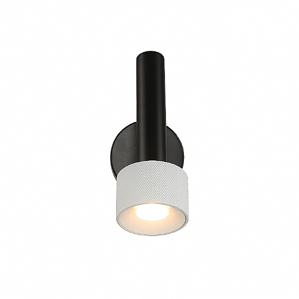 Настенный светильник Delta 2360-1 BK+WH