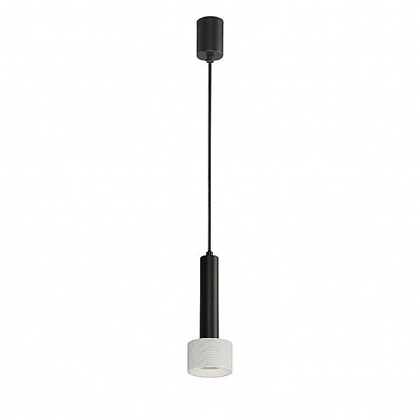 Светильник подвесной Delta 2362-1 BK+WH