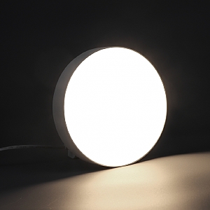 Светильник потолочный Mercury 5551-24W-D160-3/4/6K-WH