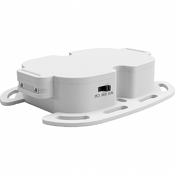 Светильник потолочный Mercury 5552-36W-D217-3/4K-WH+BK