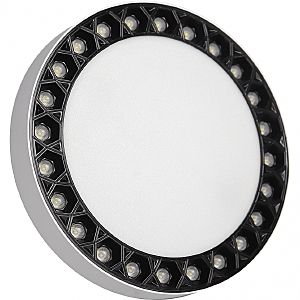 Светильник потолочный Mercury 5552-36W-D217-3/4K-WH+BK