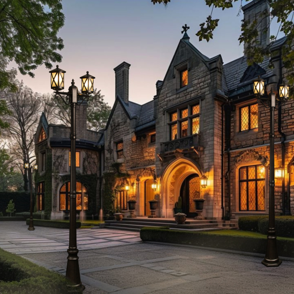 Столб фонарный уличный Ravenna 100016/2200