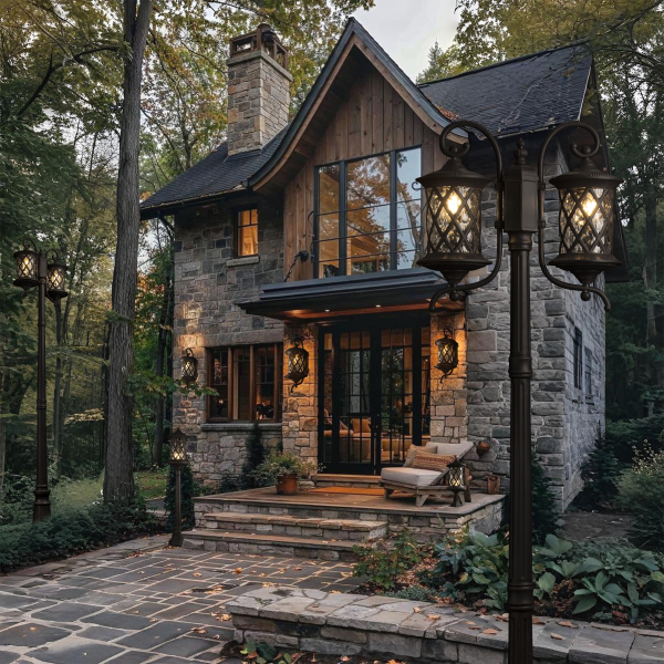 Столб фонарный уличный Bergamo 100018/2300