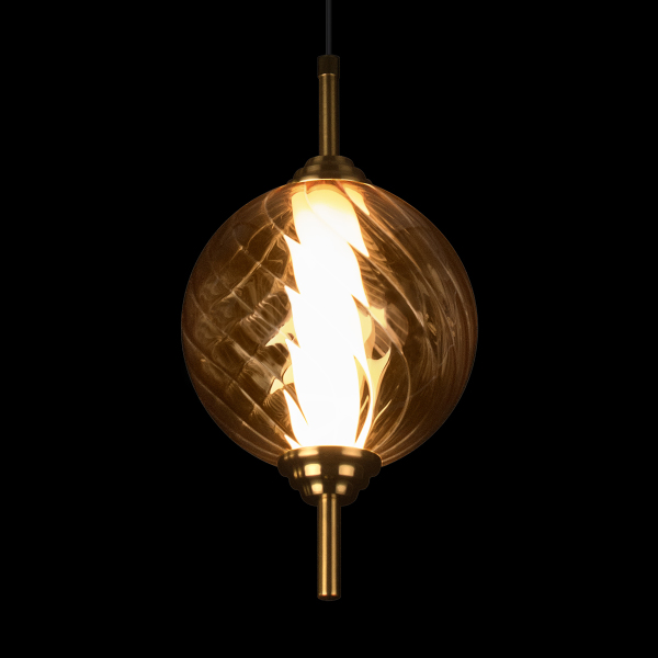 Светильник подвесной Helix 10421/B Amber