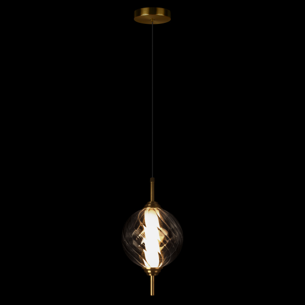 Светильник подвесной Helix 10421/B Smoke