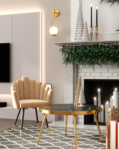 Журнальный стол Гелиос ECT-134-TG DUAL