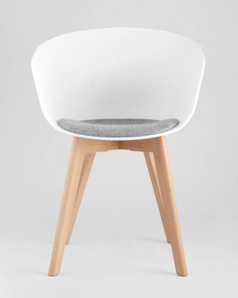Обеденный стул Libra 8320F WHITE+LIGHT GREY