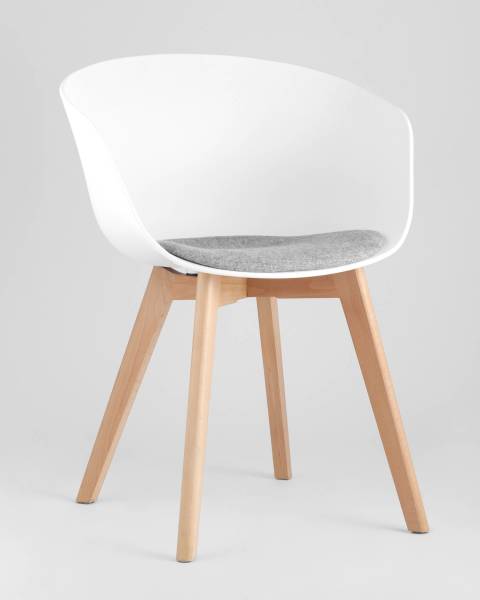 Обеденный стул Libra 8320F WHITE+LIGHT GREY
