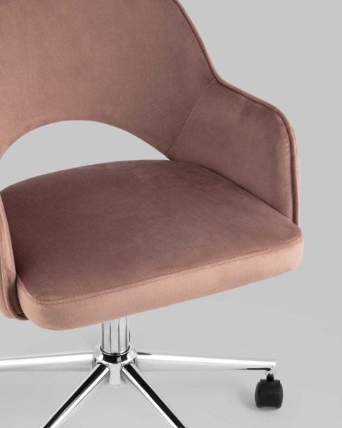 Компьютерное кресло Кларк CLARKSON PINK CHROME