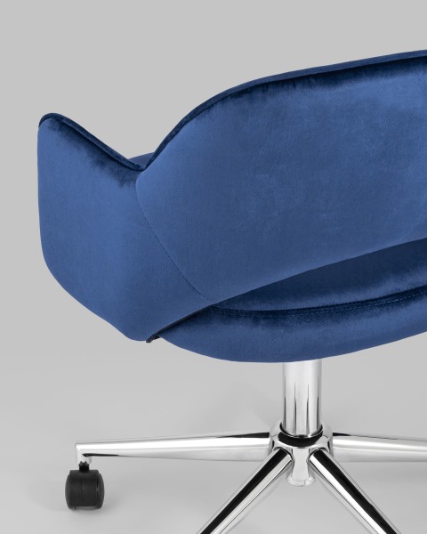 Компьютерное кресло Кларк CLARKSON BLUE CHROME