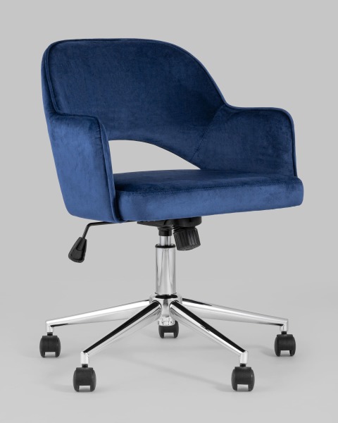 Компьютерное кресло Кларк CLARKSON BLUE CHROME
