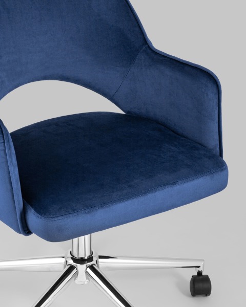 Компьютерное кресло Кларк CLARKSON BLUE CHROME