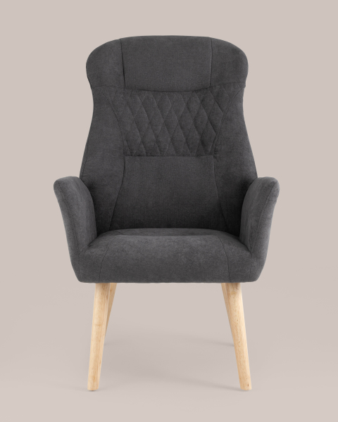 Кресло Парлор QH-8337K 263-21 dark grey