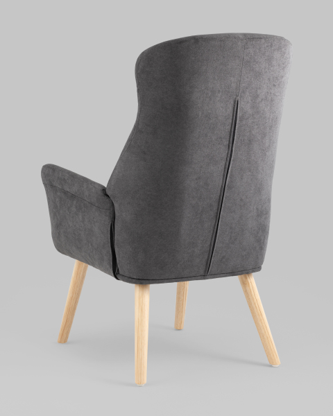 Кресло Парлор QH-8337K 263-21 dark grey