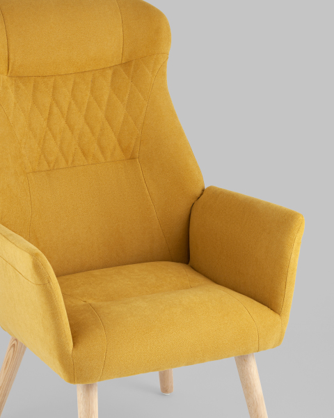 Кресло Парлор QH-8337K 263-12 yellow