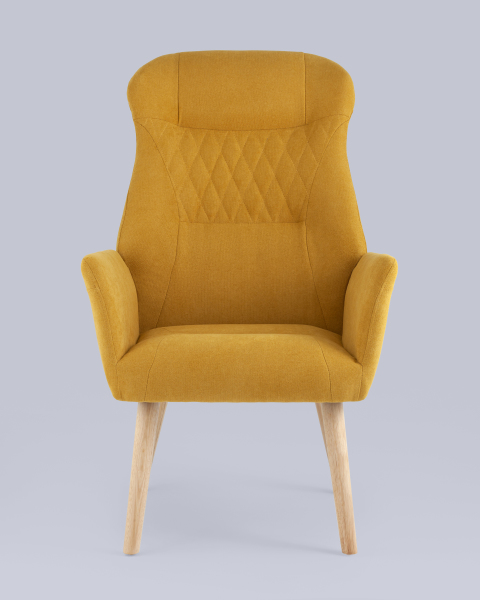 Кресло Парлор QH-8337K 263-12 yellow