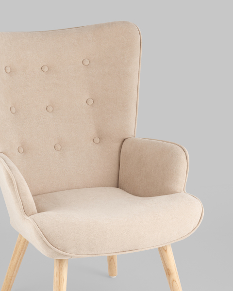 Кресло Хью QH-8901KP 263-2 beige
