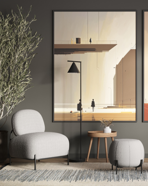 Пуфик Флик vd-flik-grey