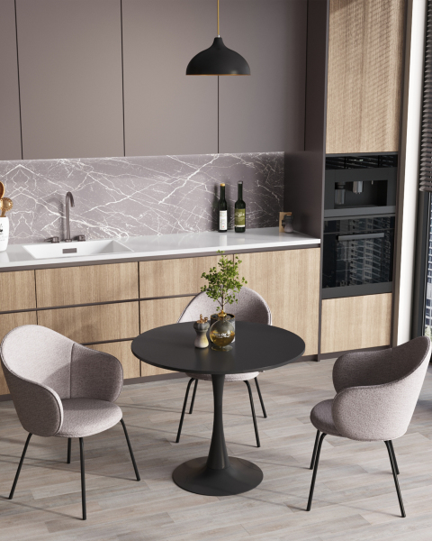 Журнальный стол Tulip T004-1-90 black