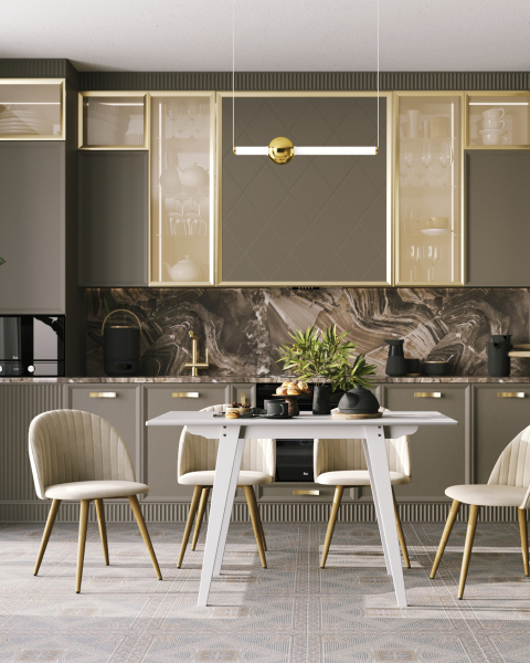 Кухонный стол Gudi MH61900 WHITE