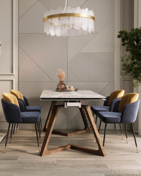 Кухонный стол Артизан DT8765ZW-3C 140 5673 DUAL