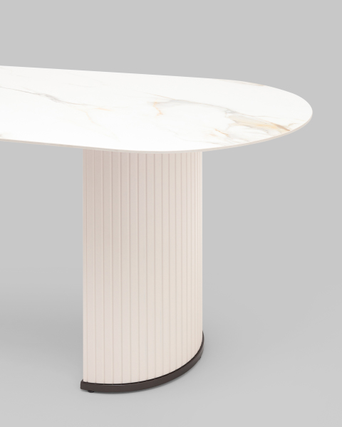 Кухонный стол Opera F-1575 180 top B white DUAL