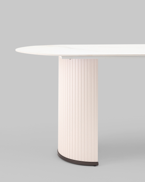 Кухонный стол Opera F-1575 180 top B white DUAL