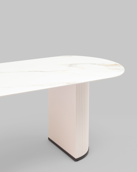 Кухонный стол Opera F-1575 180 top B white DUAL