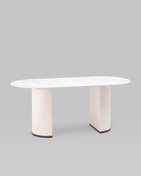 Кухонный стол Opera F-1575 180 top B white DUAL