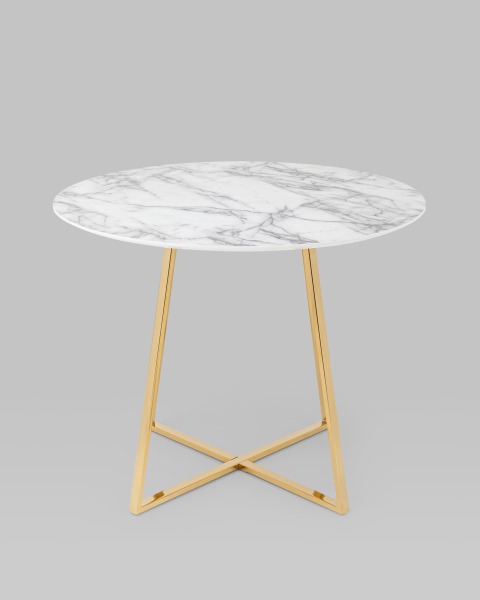 Кухонный стол Дакота FDC8004 wh/gld DUAL