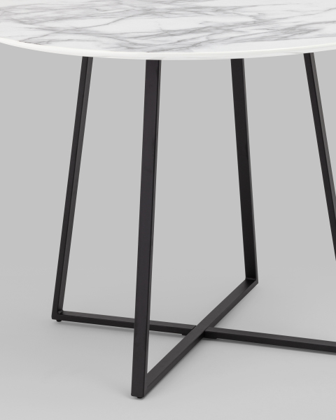 Кухонный стол Дакота FDC8004 top wh.marble DUAL