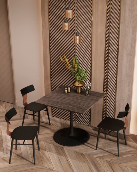 Обеденный стул Ant 8333 black