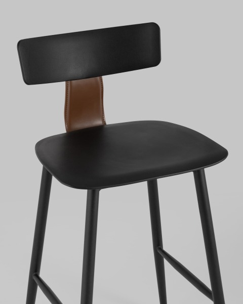 Полубарный стул Ant 8333A black