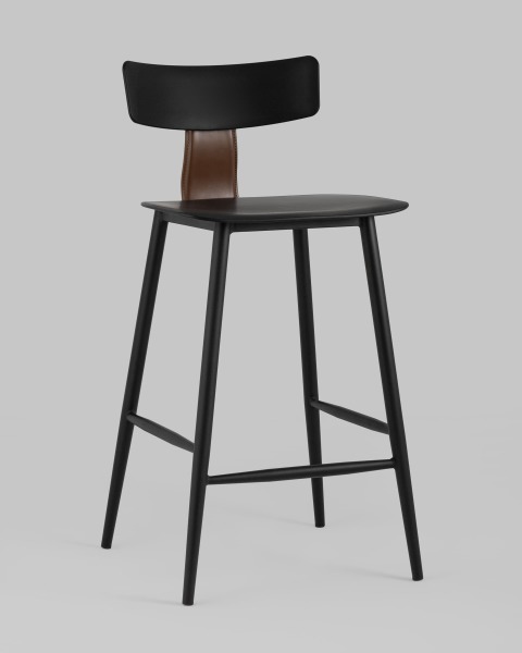 Полубарный стул Ant 8333A black