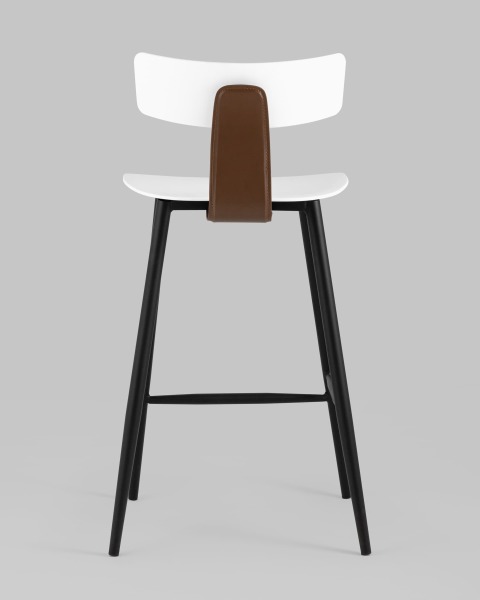 Полубарный стул Ant 8333A white