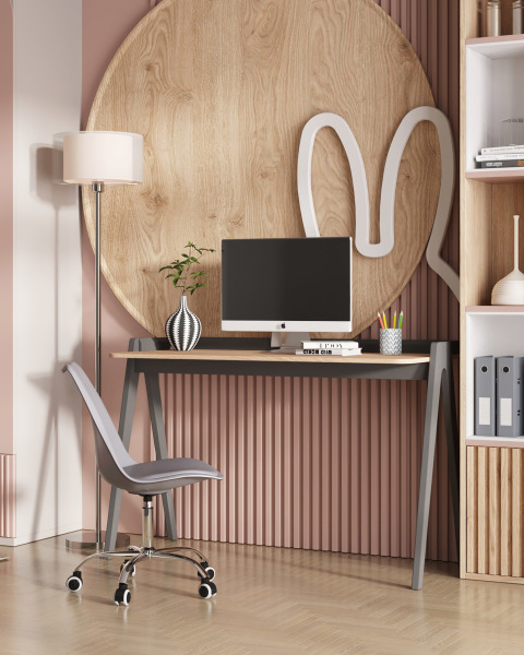 Кресло офисное Blok Y818 grey