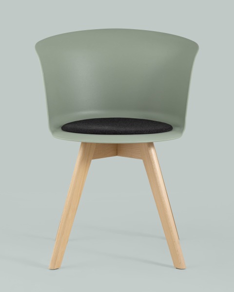 Обеденный стул Blossom 8322 greyish green 70077