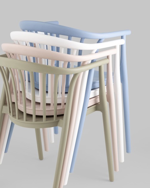 Стул пластиковый Campo SL-7100 white 70029