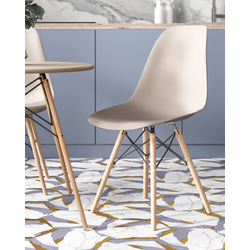 Обеденный стул DSW 8056PP DARK GREY